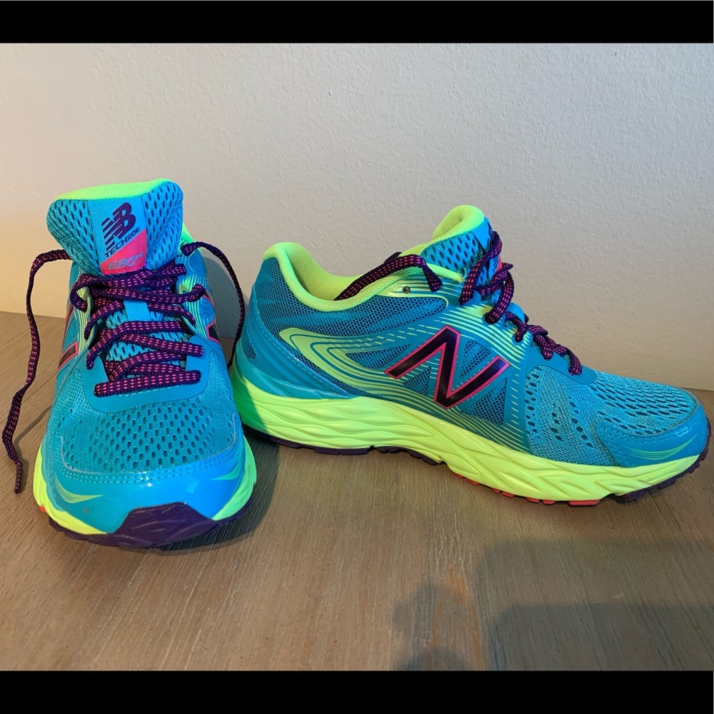 Neon New Balance Sneakers